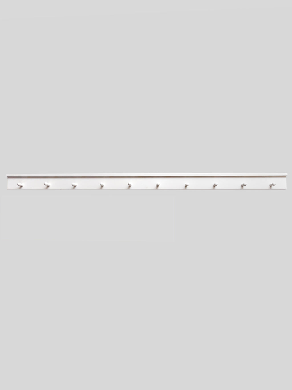 Shaker Peg Rail (10 Pegs)