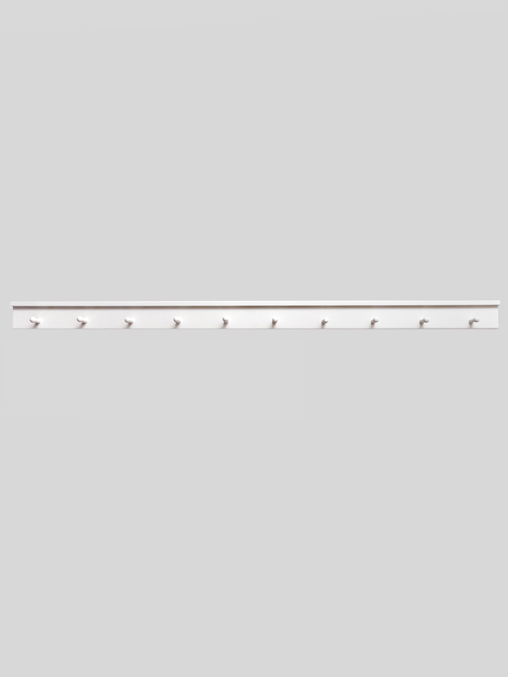 Shaker Peg Rail (10 Pegs)