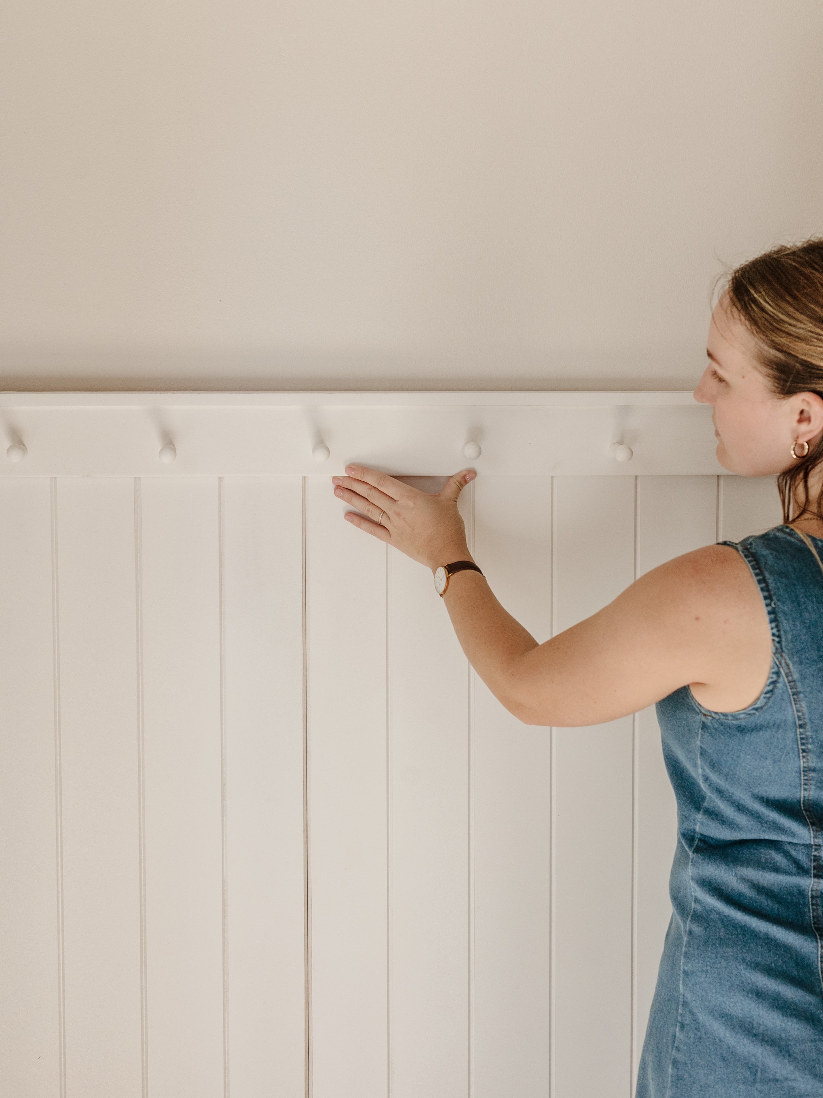 Shaker Peg Rail (10 Pegs)