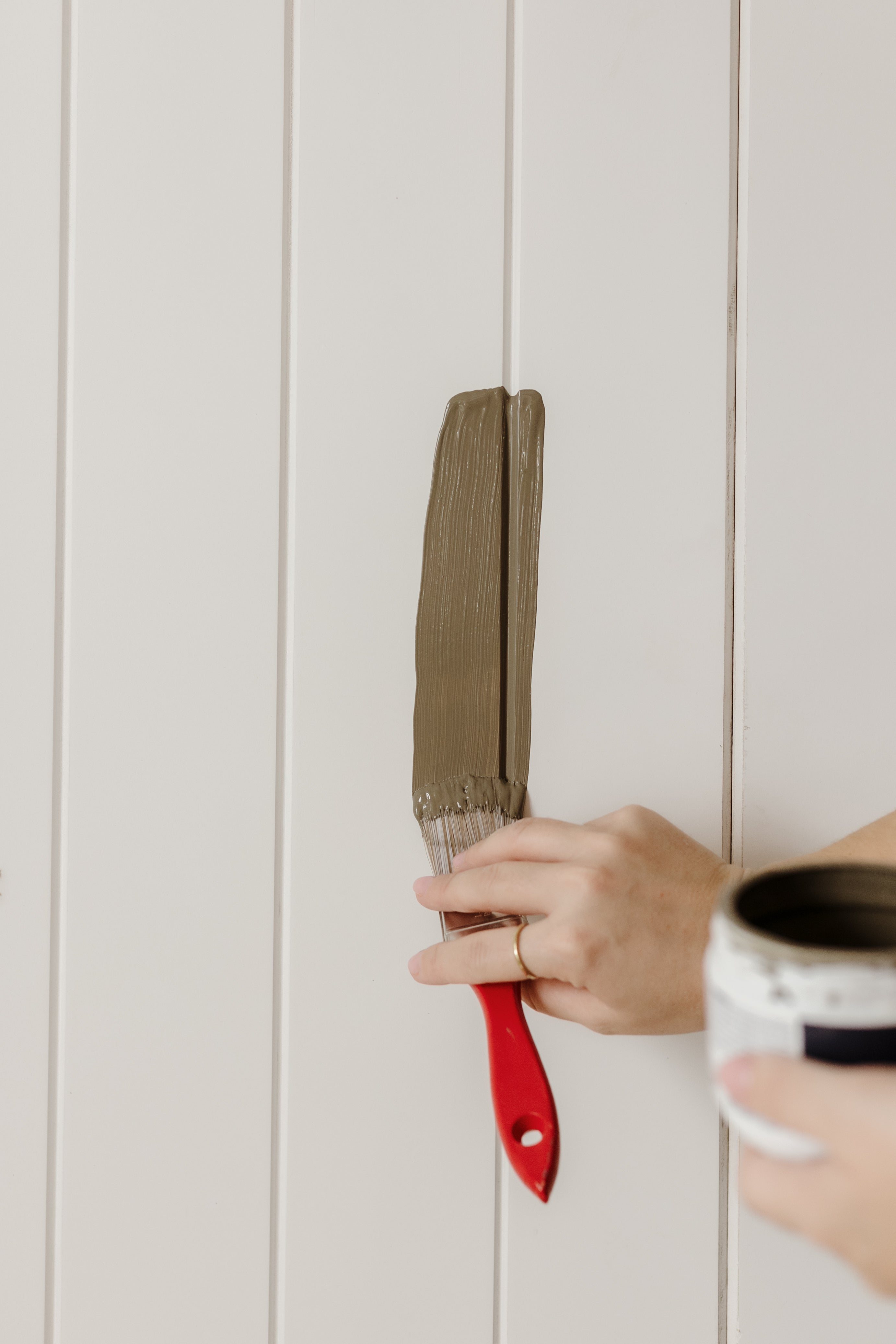 10cm Shiplap Panelling - Half Board with 1.2m Top Trim (1300L x 600W)