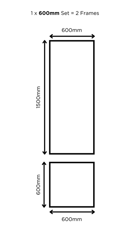 Peel & Stick Wainscoting (delivered January 2025)